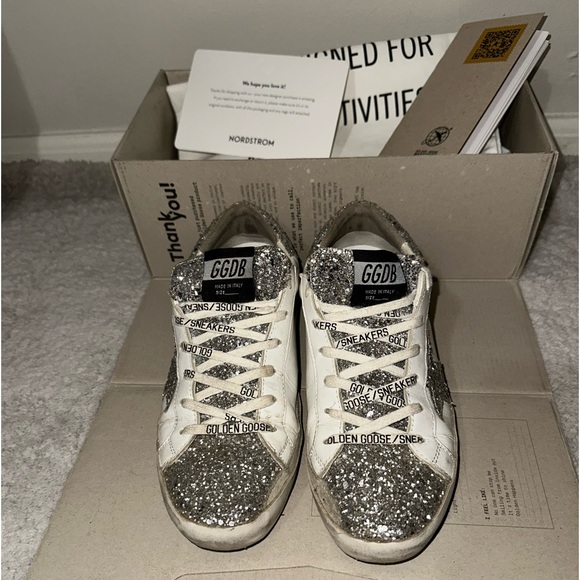 Golden Goose Classic Superstar w/ Glitter - Picture 5 of 9